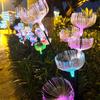 Solar Powered 6 Heads Jellyfish Light Waterproof Landscape Lawn Lamp  Garden Decoration