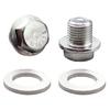 M16*1.5mm Drain Bolts 2 Pcs Car Sump Drain Screw Replacement