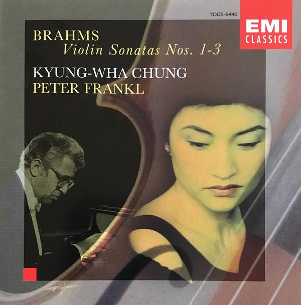 

CD BRAHMS - Violin Sonatas Nos. 1 – 3 TOCE9440 EMI Classics 1998 Japan Classical Used