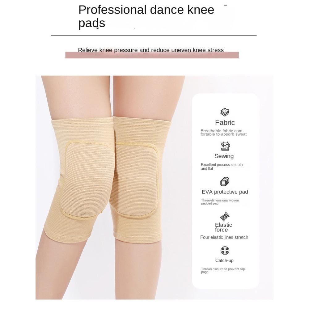 Knitted Nylon Protective Sports Knee Pads Protector Nylon Sports Knee Pad Knee Pad Sleeve  Sports