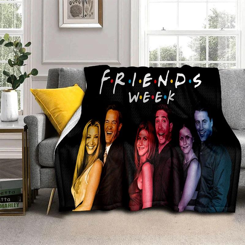 HD Classics TV Friends D Print Throw Blanket Soft Cozy for Home Bedroom Sofa Travel Picnic Office Kids Cover