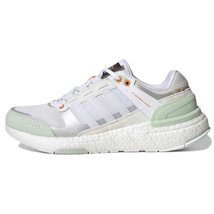 Adidas Equipment Comfort Fabric Shock Absorption Non-Slip Wear-Resistant Low-Top Casual Running Shoes Unisex Sneakers White Green HP2632