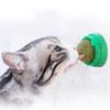 Wall-mounted Rotating Catnip Ball Cat Toys Natural Catnip Licking Ball for Feline Teeth, Cat Grass,Digestive Aid Snack, Supplies