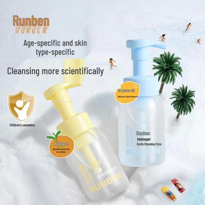 Runben Teen Facial Cleanser: Oil Control Skincare for Puberty-Aged Boys & Girls In Junior High