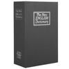 Black English Dictionary Safe Box Money Jewelry Collection Storage Case with 2Keys