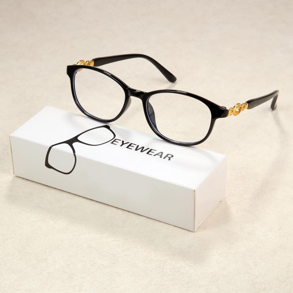 2pcs 3-in-1 Progressive Reading Glasses for Women Computer & Reading Use Glasses with Prescription Strengths +1.0 to +3.0