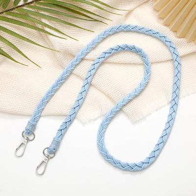 Mode Handgeweven Gevlochten Riem Voor Schouder Crossbody Tas Vervanging Tas Accessoires Riem Anti-verlies Telefoonriem Ophangtouw