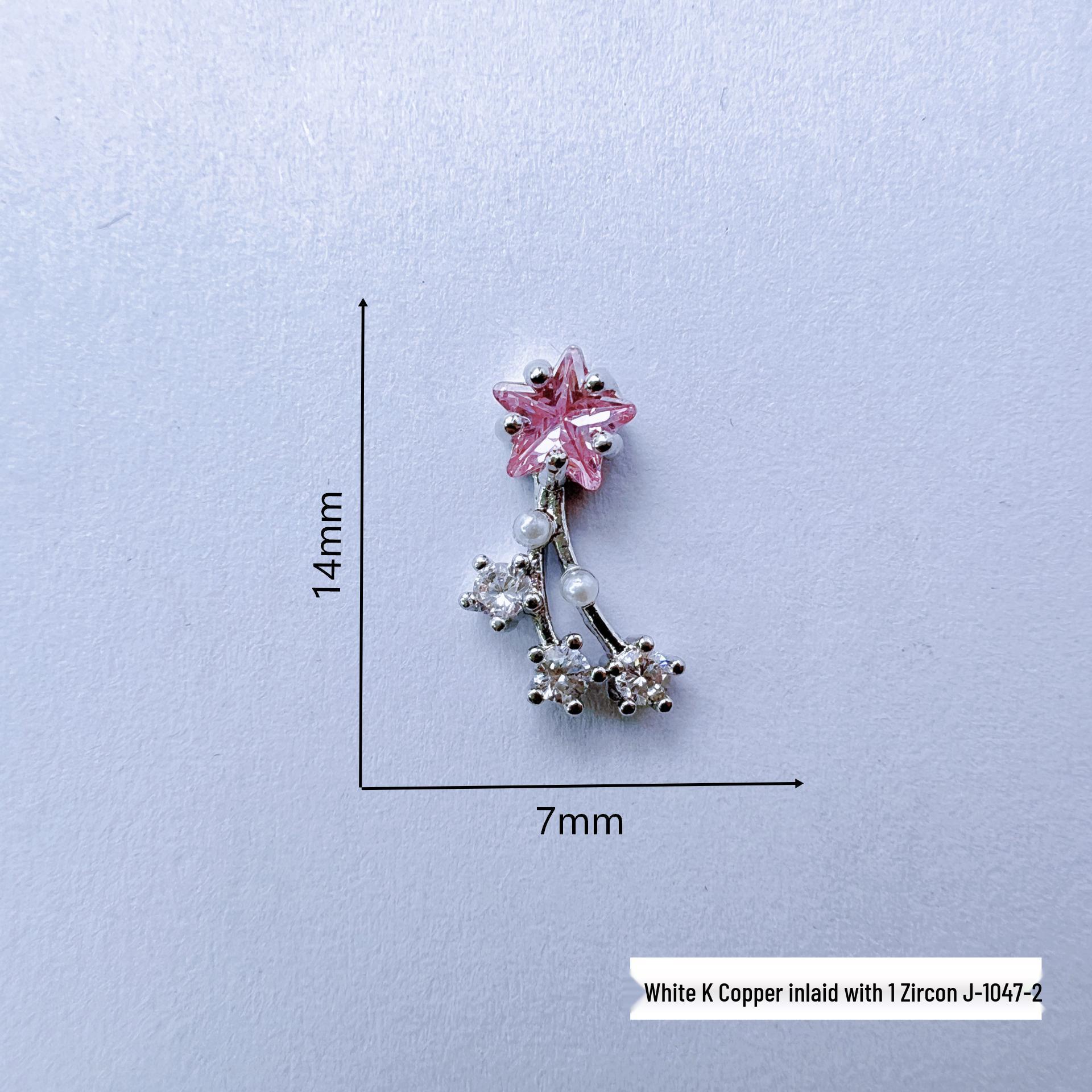Xiaohongshu Bestseller Zirconia Nail Art Diamonds - Light Luxury, Fashionable, and Exquisite Decorations