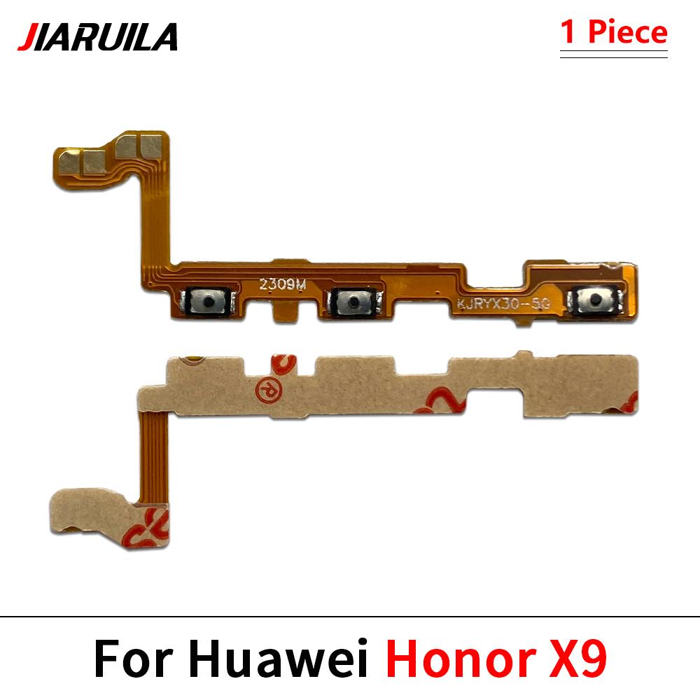 11Pcs, Power Flex For Huawei Honor X1 Plus X6A X6S X7A X7B X8A X8B X9B X11 Pro Power on off Button Volume Key Switch Flex Cable