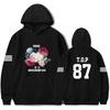 Welttournee Hoodie G Dragon Gleiche Sportbekleidung Herren und Damen Herbst Warmer Fleece Hoodie Kpop Bigbang Fan Hip Hop Kostüm