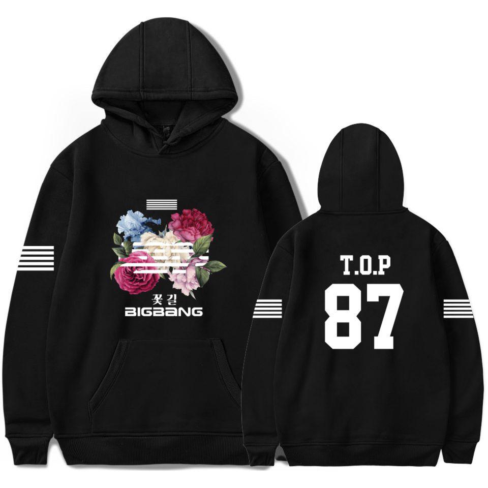 Welttournee Hoodie G Dragon Gleiche Sportbekleidung Herren und Damen Herbst Warmer Fleece Hoodie Kpop Bigbang Fan Hip Hop Kostüm