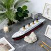 Split Design Bath Toys And Pool Toys, Ships That Break Into Two Sections, Highly Detailed Ship Models, Complete With Iceberg Models, Cake Decorations.