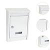 Big Metal Delivery Box Mountingbox, with 2 Keys, Outdoor Postbox Mailbox for The Entrance House