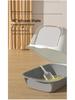 Extra-Large Enclosed Cat Litter Box: Odor & Splash-Proof, Dual-Use Design