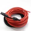 Solar Panel Extension Cable Wire Black+red 4mm2 Cable with Male and Female Connector Cable  12AWG 5M