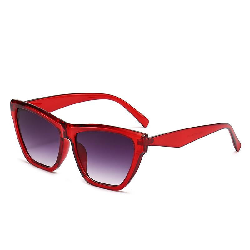 Vintage Cat Eye Square Sunglasses Y2K Girl Style Streetwear Essential Uv400 Protection Sunglasses 5604