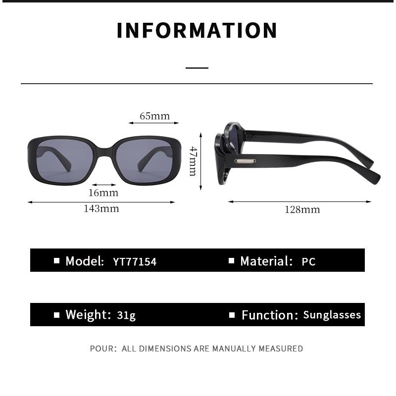 Fashion Classic Square Sunglasses Women Men High Quality Simple Brand Designer Sun Glasses Travel Driving Lady Man Glasses UV400