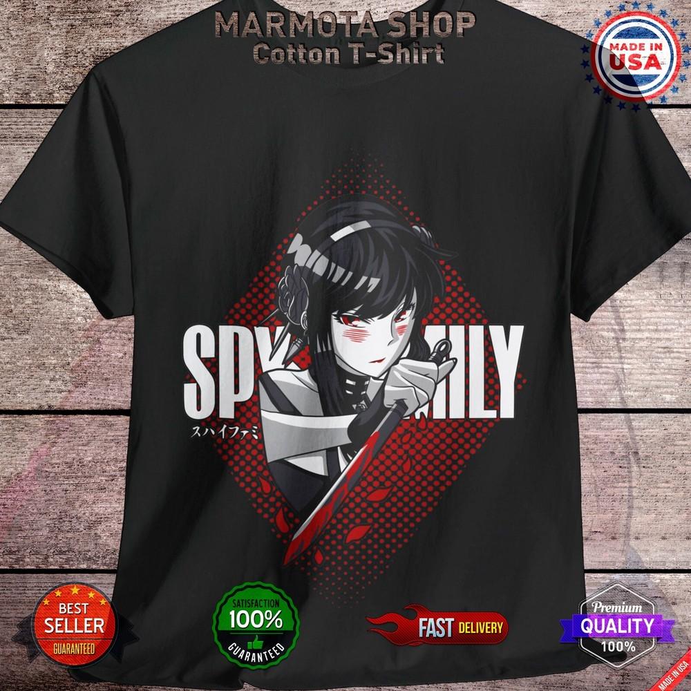 

Spy X Family T-Shirt Yor Briar Anya Forger Anime Japanese Tee Shirt Waifu Unisex S