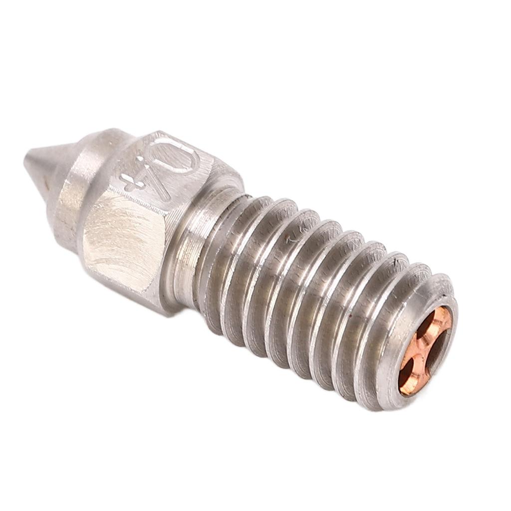 10pcs Stainless Steel High Flow Nozzle Kit High Temperature 0.4mm 3D Printer Nozzles for Neptune 4 Pro