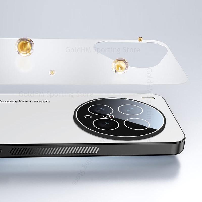 HD Fólie na objektiv Kroužkový stojánek Držák Pouzdro na telefon Pro vivo X200 Ultra 360° Neviditelný držák Matný Odolný Kryt Pro Vivo X200S X200 Pro