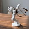 Curved Design Side-Face Shaped Eyeglass Holder Creative Artistic Desk Decor  Art Storage