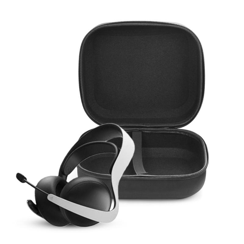Customs Travel Case for PULSE High End Headphones EVA Shell Shockproof Interior Secure Zippers Closures