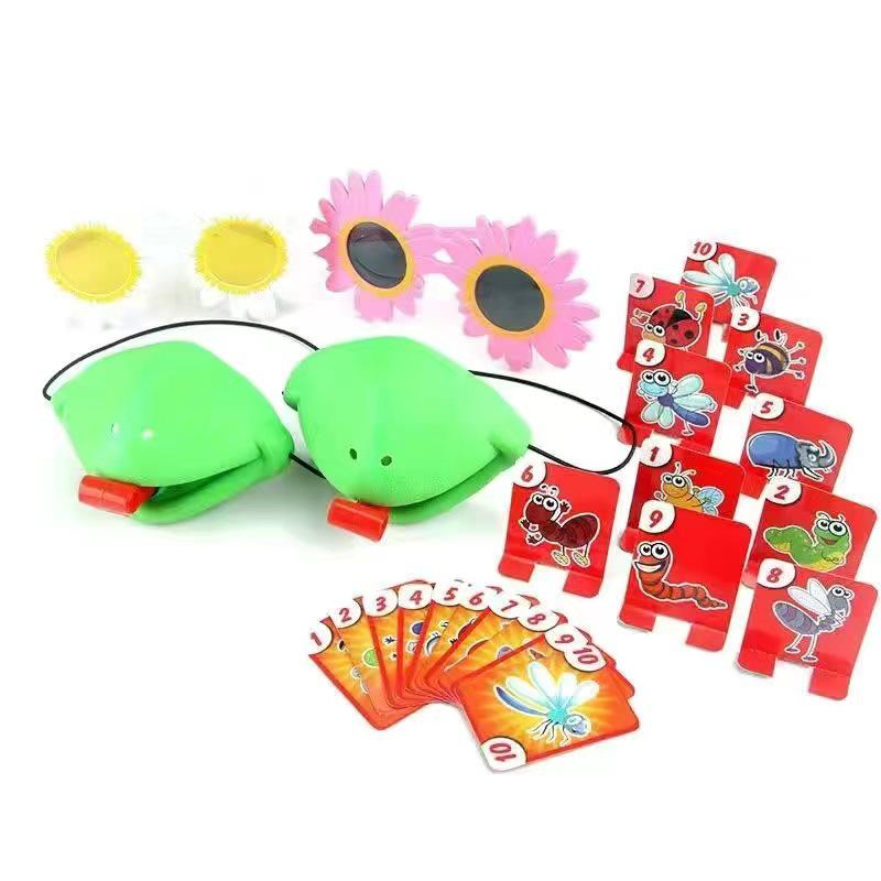 Chameleon Tongue Game: Interactive Parent-Child Card and Board Play