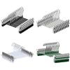 10PCS Clothes Hanger with Adjustable Clip Pants Skirt Hangers Non Slip Saving Space for Hanging Trousers/Socks/Skirts/Coats