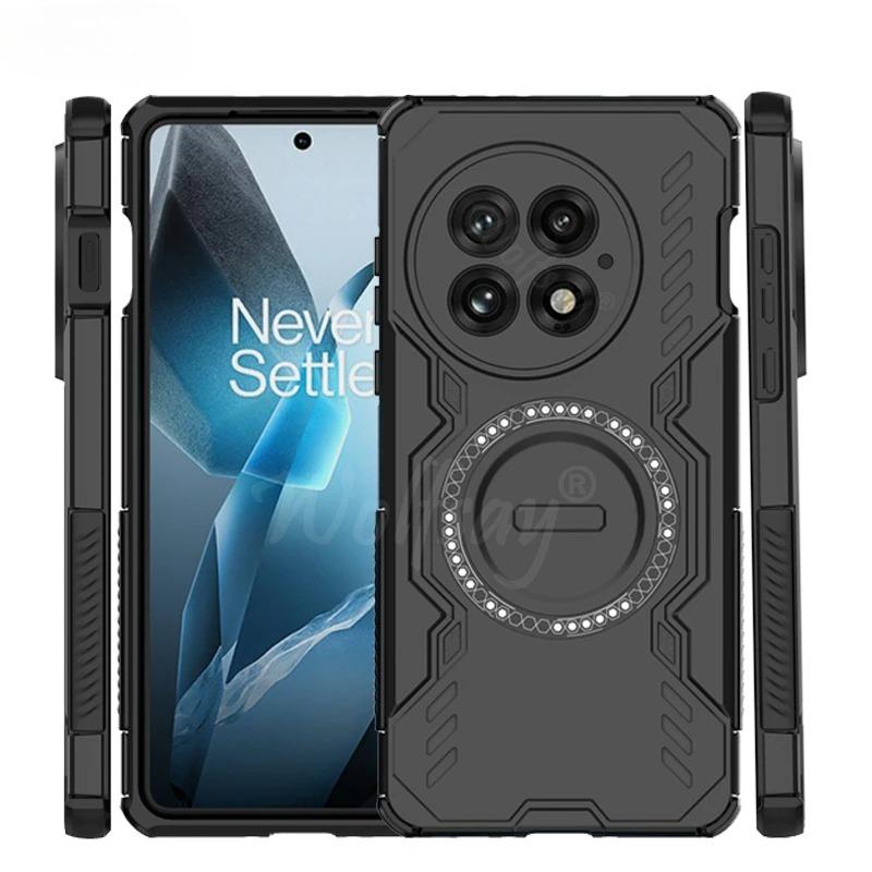 Nárazuvzdorný pancéřový kryt pro OnePlus 13 Magnetická adsorpce Bezdrátové nabíjení Zadní kryt Pouzdro na telefon OnePlus 13 Pro pouzdro OnePlus 13