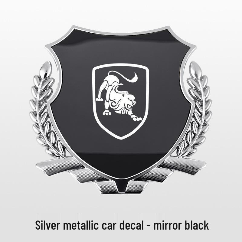 Metal Wheat Ear Side Emblem Sticker for Dongfeng Fengguang/Fengxing 580/370 S560/Fengshen Car Body Modification