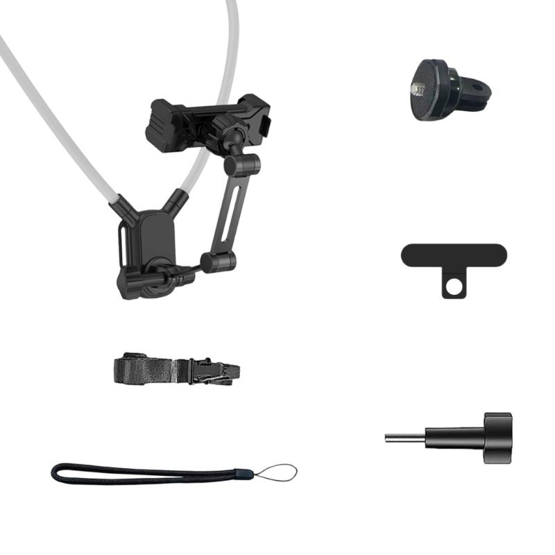 Magnetic Camera Mount For Action Videos Secure Safety Lanyard Included Mount Holder