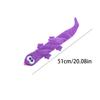 New Plush Lizard Dog Toys - Squeaky Durable Chew Toys for Puppies & Adult Dogs, Molar Teething Toys To Clean Teeth,