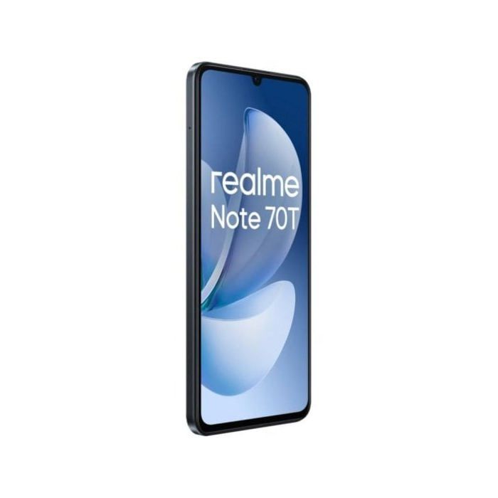 Smartphone Realme Note 70T 4GB/128GB 6.74" Batería 6000mAh IA WiFi 5 Android 15 Negro