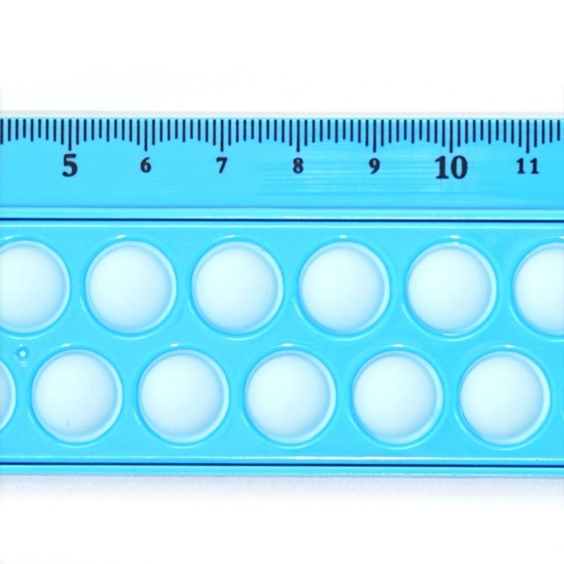 2Pieces Multifunction Ruler Novelty Drawing Ruler Measuring Tool Decompression Toy Ruler for Students Office Workers