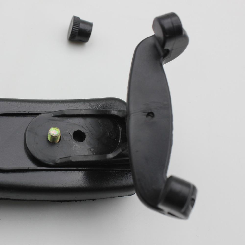 Justerbart fiolinstöd för axeln Plast EVA-vadderat