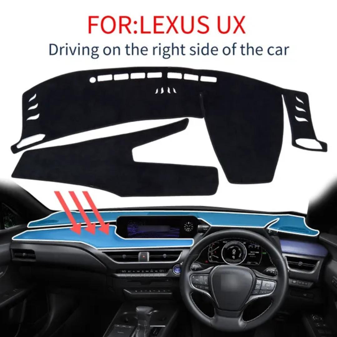 

Коврик для приборной панели автомобиля, козырек от солнца для Lex/us UX UX200 UX250H ZA10 2018 2019 2020 Right Hand Drive чёрный