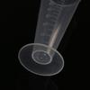 Vaso medidor de plástico transparente con escala, pico vertedor sin asa, recipiente para líquidos para suministros de barra de cocina
