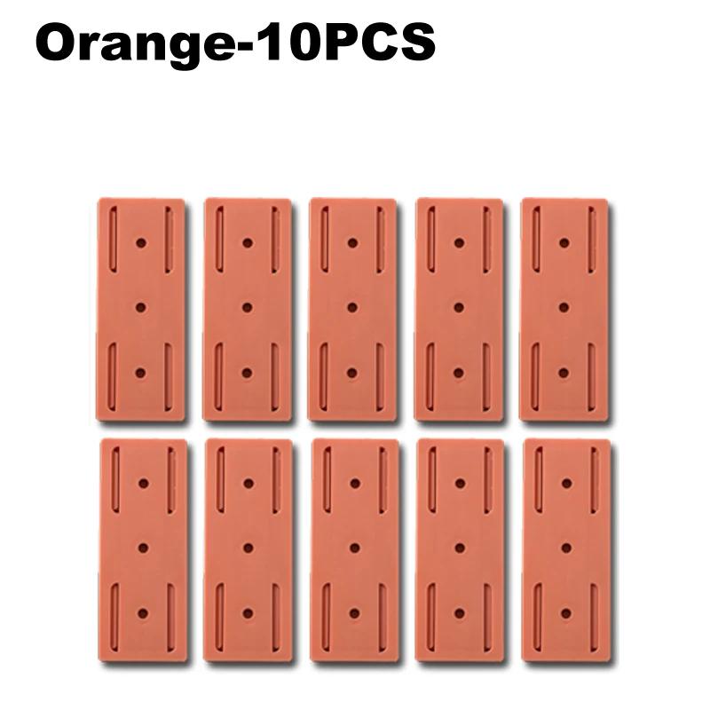 1-30PCS No Drilling Wall Mounted Power Strip Holder Adhesive Socket Organizer Hook Type Removable Plug Board Fixer for Home