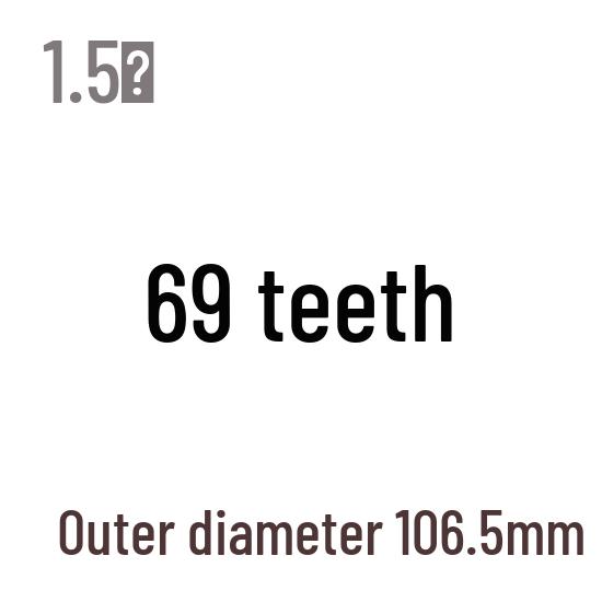 1,5M Modul Stirnrad, 13-120 Zähne, Stahl Zahnstange, 45 Stahl, Wärmebehandelt