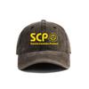 SCP Foundation Bezpečně Udržovat Chránit Baseballová Čepice Opotřebované Klobouky Čepice Unisex Retro Venkovní Letní Nastavitelná SCP Čepice MZ-153