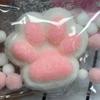 Cat Paw Plush Stress Relief Squeeze Toy - Handmade Simulation and Venting Toy