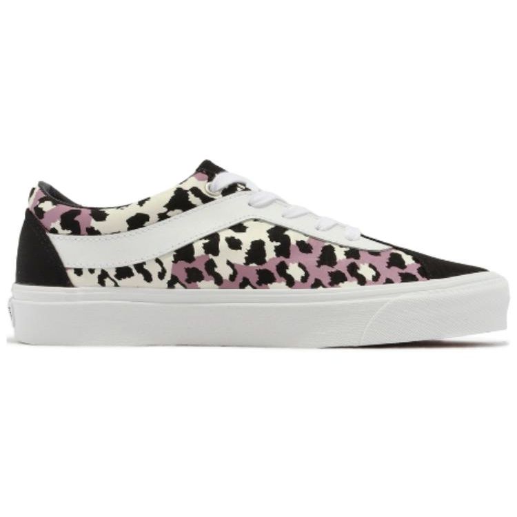 Vans Bold Ni Neon Animal - Leopard Unisex Sneakers Black White VN0A5DYABML