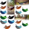 Double Nylon Hammock With Parachute Fabric For Outdoor Camping And Portable Use