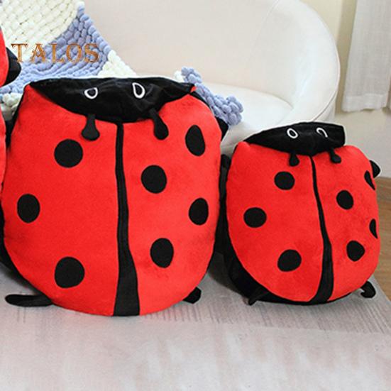 Plush Pillow Giant Ladybug Shape Pillow Soft Oversized Stuffed Decorative Pillow for Bedroom Living Room
