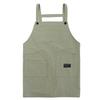 Korean Style Waterproof Waist Apron - Unisex Kitchen & Work Wear with Custom Logo