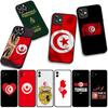 Tunisia Flag Map Cover Phone Case for Xiaomi Redmi Note 14 12 13 ProPlus A4 A3 Pro Plus 12C 13C 14C 5G