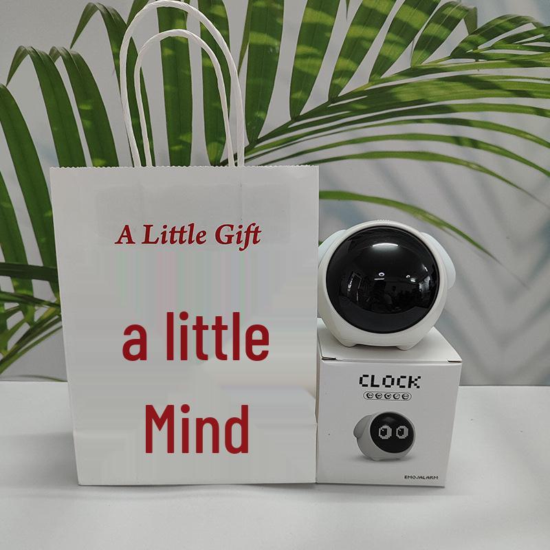 Children's LED Pixel Alarm Clock with Smart Night Light and Snooze Function for Students