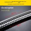 1.5/2m Stainless Steel Explosion-Proof Shower Hose with Universal Rain Shower Head