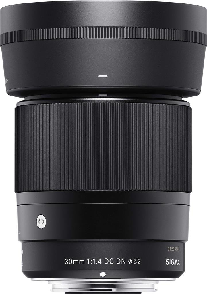 Sigma Lens 30mm DC DN Canon Mount Single Focus Standard Contemporary for Mirrorless F1.4 EF-M APS-C