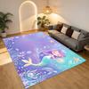 Mermaid Fantasy Living Room Nonslip Area Rug Soft Carpet For Bedroom Game Playroom Sofa Office Home Decor Doormat Christmas Gift C92925